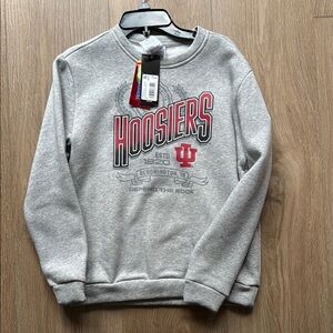 adidas Kids Gray Hoosiers Sweatshirt